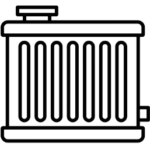 Genuine radiator group products for BS3 & BS4 models, ensuring engine cooling efficiency.